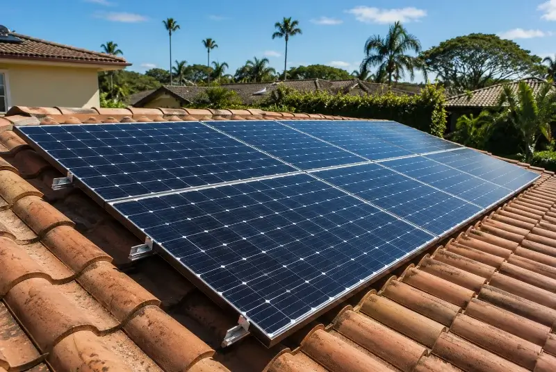 Installation de panneaux solaires à Auberchicourt